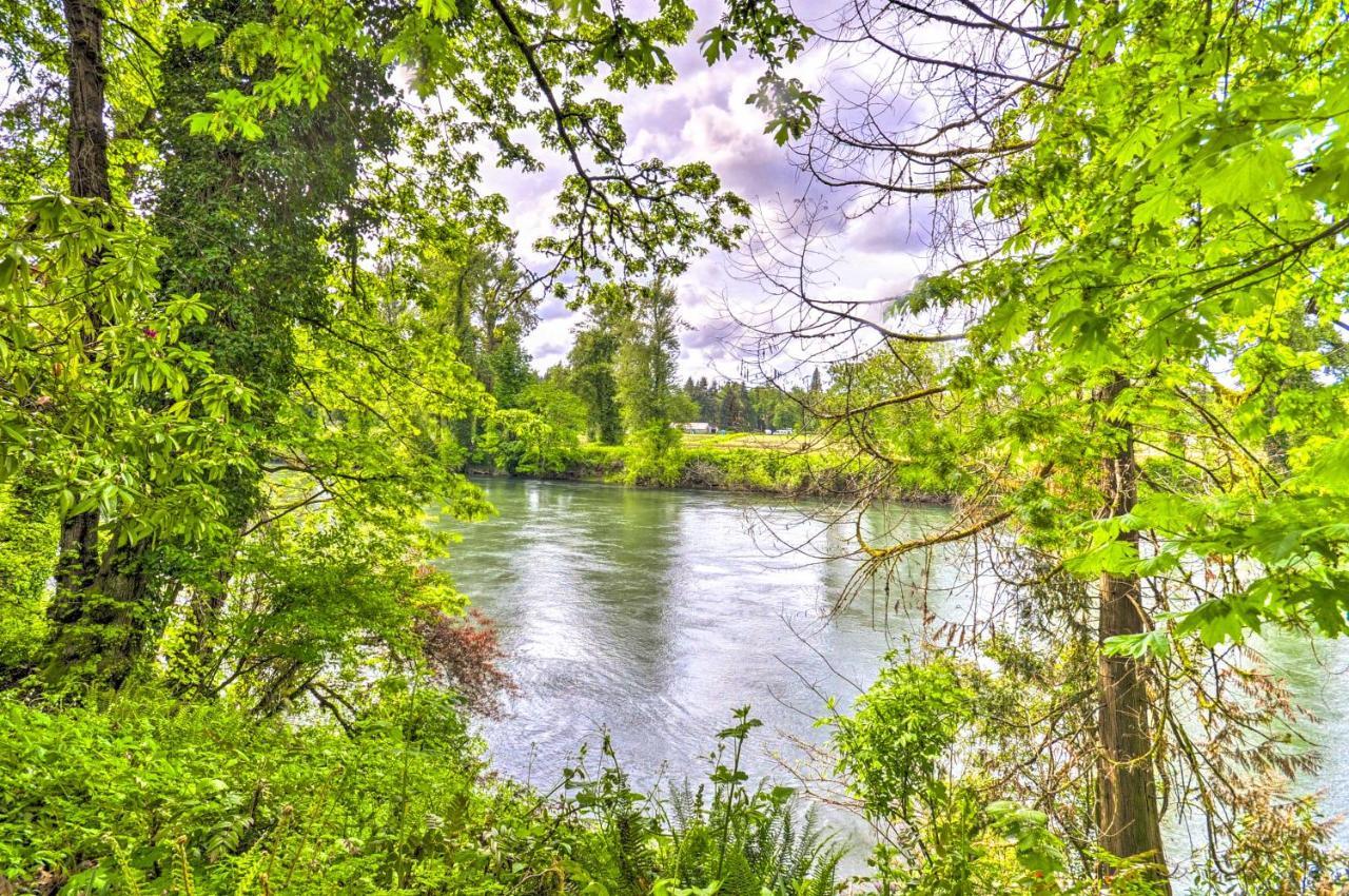 Peaceful And Elegant Cottage With Riverside View أوريغون سيتي المظهر الخارجي الصورة